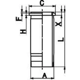 Billede af KOLBENSCHMIDT 89924110 Cylinderforing