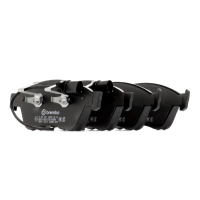 Billede af BREMBO P 85 102 Bremseklodser Inkl. slidadvarselskontakt med stempelklips uden tilbehør AUDI: A8 D3, A6 C6 Avant, Sedan, VOLKSWAGEN: Phaeton