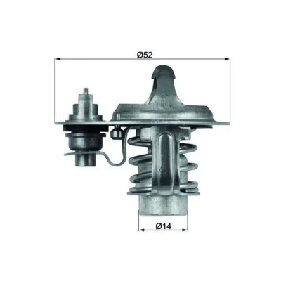 Billede af MAHLE ORIGINAL TX 76 88D Termostat 88 52 med pakning MAZDA: MX 5 2, I