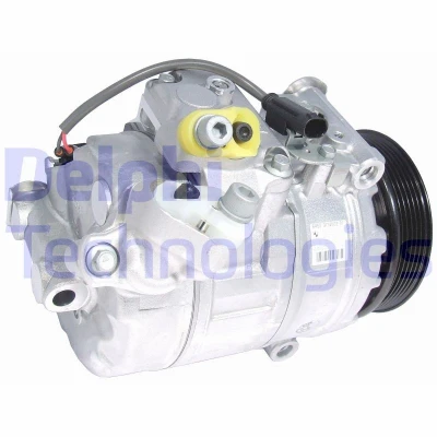 Billede af DELPHI TSP0159958 Kompressor Denso 7SEU17C PAG 46 med kompressorolie BMW: 5 Sedan, Touring