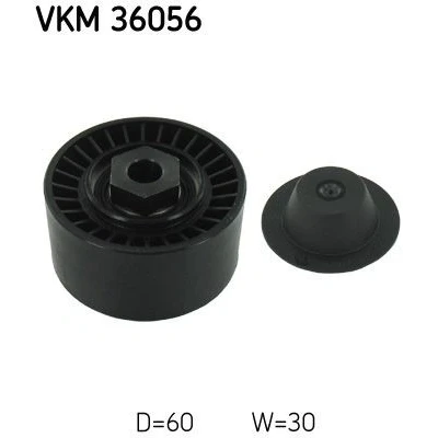 Billede af SKF VKM 36056 Strammehjul RENAULT: CLIO 3