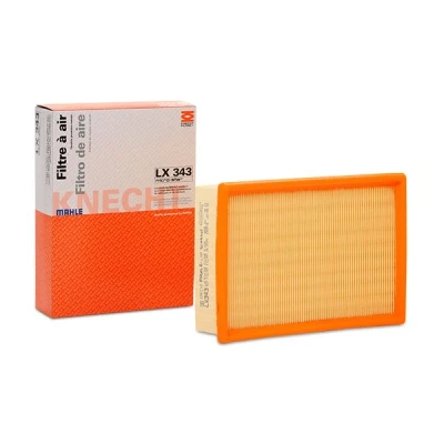 Billede af MAHLE ORIGINAL LX 343 Luftfilter 57,3 178 242,0, 242,0 Filterindsats BMW: 3 Cabriolet, Z3 Roadster, Touring, SEAT: IBIZA 5, NISSAN: Note I