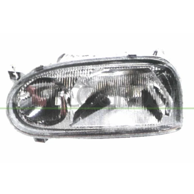 Billede af PRASCO VG0324904 Forlygter venstre H1/H1 uden indstillingsmotor for LWR VOLKSWAGEN: Golf 3, 3 Cabrio