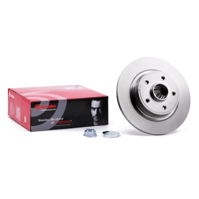 Billede af BREMBO BEARING DISC LINE 08.9792.17 Bremseskiver 274 11 5 fuldstændigt med hjullejesæt, ABS sensorring RENAULT: LAGUNA 2, GRAND SCENIC 2
