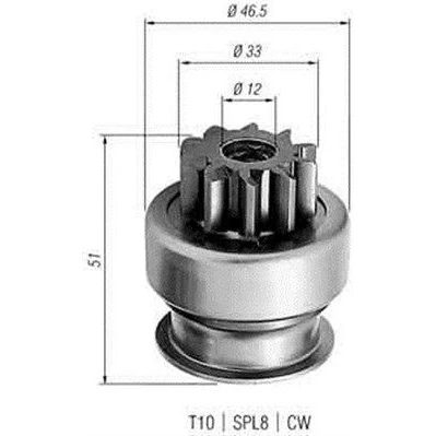 Billede af MAGNETI MARELLI 940113020258 Spidshjul, starter