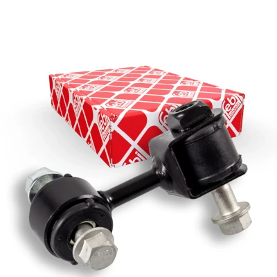 Billede af febi BILSTEIN 34757 Stabstag venstre foraksel 75 M10 x 1,25 Plus med add on materiale Stål sort TOYOTA: Hiace 4 Bus