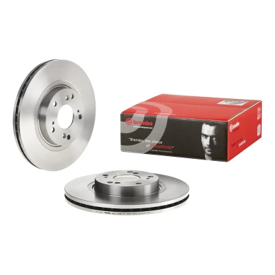 Billede af BREMBO 09.B270.10 Bremseskiver 296 25 5 indvendigt ventileret med skruer HONDA: ACCORD 8, 8 Kombi