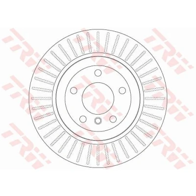 Billede af TRW DF6299 Bremseskiver 320 20 5 120 ventileret lakeret BMW: Touring, Sedan