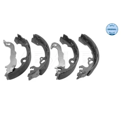 Billede af MEYLE 714 042 1004 Bremsebakker bagaksel 203 38 uden fjeder, med arm til køretøjer ABS ORIGINAL Quality FORD: Focus Mk1 Hatchback