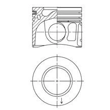 Billede af KOLBENSCHMIDT 41765620 Motor Stempel 86,5