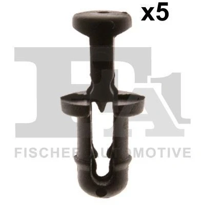 Billede af FA1 11 20022.5 Clips, side /beskyttelseslister sort AUDI: 80 B4 Sedan