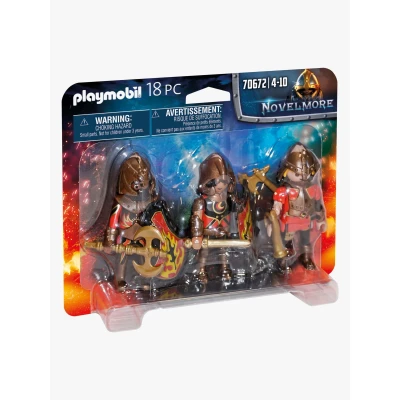Billede af Playmobil Sæt med tal Novelmore Fire Knigths 70672 (18 pcs)