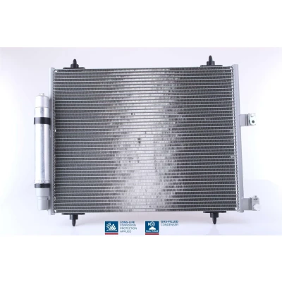 Billede af NISSENS 94609 Kondensator med tørrer Aluminium 595 R 134a CITROËN: Jumpy II MPV