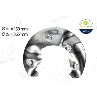 Billede af AIC 56399 Ankerplade venstre foraksel AUDI: A4 B8 Avant, Sedan, A6 C7 Avant