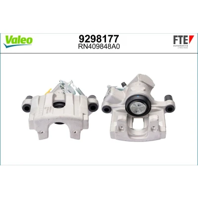 Billede af FTE 9298177 Bremsekaliber grå Aluminium Bagaksel højre uden holder OPEL: Vectra C Caravan, CC, Sedan