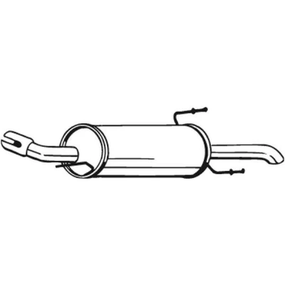 Billede af BOSAL 185 287 Lydpotte OPEL: Astra G Caravan