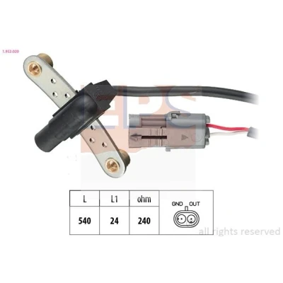 Billede af EPS 1.953.020 Impulsensor Made in Italy OE Equivalent