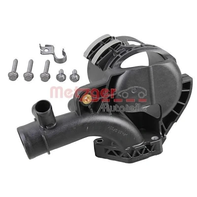 Billede af METZGER 4010093 Kølemiddelflange med holder MERCEDES BENZ: E klasse Sedan, Vito Mixto, T modell