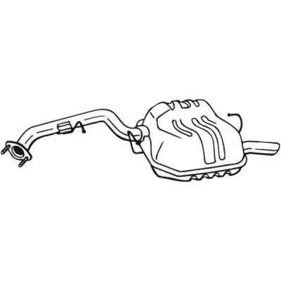 Billede af BOSAL 171 025 Lydpotte MAZDA: 5
