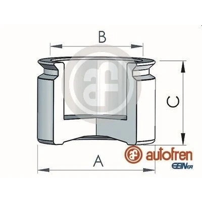 Billede af AUTOFREN SEINSA D025444 Stempel, bremsekaliper 40 foraksel ATE