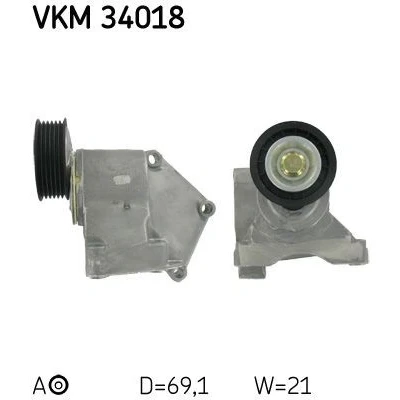 Billede af SKF VKM 34018 Strammehjul FORD: Focus Mk1 Hatchback, Stationcar