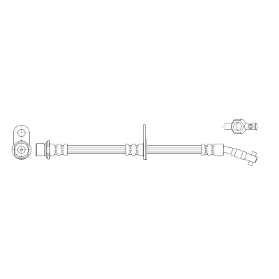 Billede af NK 854556 Bremseslange 532 TOYOTA: Avensis I Sedan