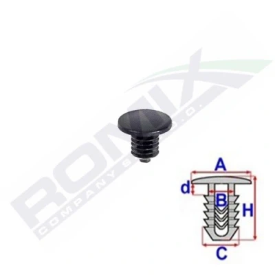 Billede af ROMIX C70516 Clips HONDA: CIVIC 8 Hatchback, CR V 2, 10