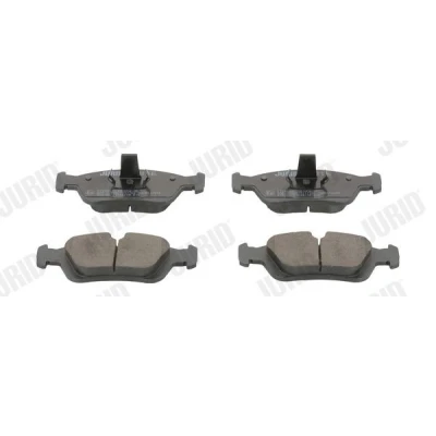 Billede af Jurid 571959JC Bremseklodser White Low Dust Keramik Forberedt til slidindikator BMW: 3 Sedan, Touring, Coupe