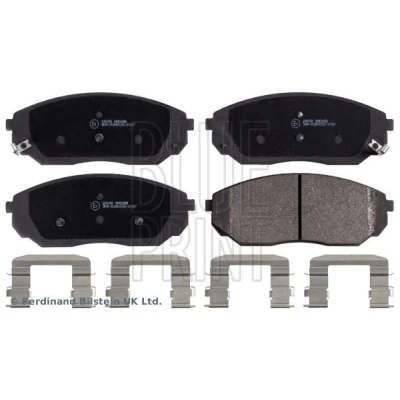 Billede af BLUE PRINT ADG04258 Bremseklodser foraksel med akustisk advarsel for slid KIA: SORENTO 1