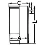 Billede af KOLBENSCHMIDT 89816110 Cylinderforing