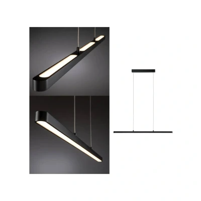 Billede af Paulmann Lento LED pendel sort dæmpbar Up &amp;Downlight