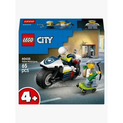 Billede af LEGO City 60455 Politimotorcykel på forbryderjagt