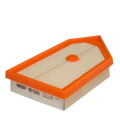 Billede af HENGST FILTER E2120L Luftfilter 46mm 162mm 254mm Filterindsats FORD: FIESTA 7, Puma SUV