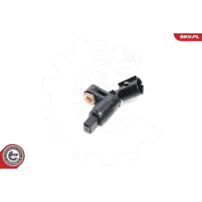 Billede af ESEN SKV 06SKV007 ABS Sensor foraksel 2 polet 12V elektrisk sort oval Han VOLKSWAGEN: Lupo / 3L, GOLF 4, 3, SKODA: Octavia I Hatchback