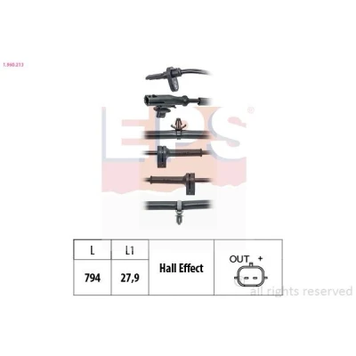 Billede af EPS 1.960.213 ABS Sensor 794
