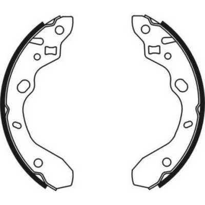 Billede af ABE C03042ABE Bremsebakker bagaksel 200 36 SUMITOMO MAZDA: 323 F 6