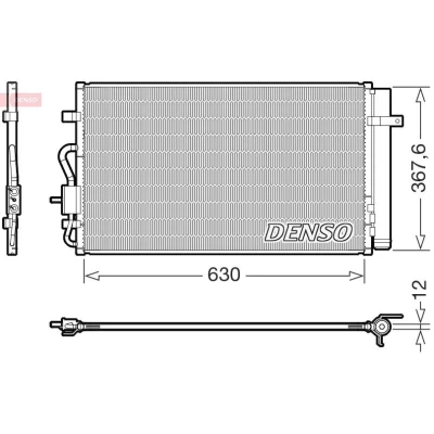 Billede af DENSO DCN20050 Kondensator 630