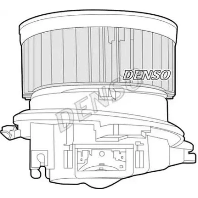 Billede af DENSO DEA21007 Kabineblæser til venstrestyrede biler PEUGEOT: Partner I Combispace, Van, CITROËN: Berlingo / First