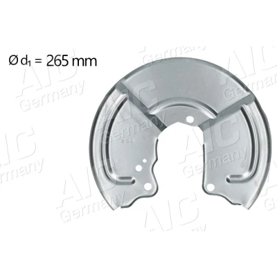 Billede af AIC 71338 Ankerplade Bagaksel venstre FIAT: Punto II Hatchback
