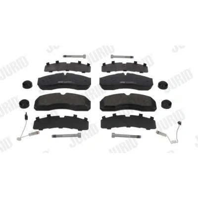 Billede af JURID 2916009561 Bremseklodser Inkl. slidadvarselskontakt med tilbehør MERCEDES BENZ: Vario Van / Stationcar, RENAULT TRUCKS: Maxity