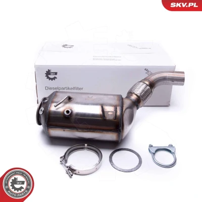 Billede af ESEN SKV 62SKV512 Partikelfilter Cordierit BMW: 5 Sedan, Touring, 3 Touring