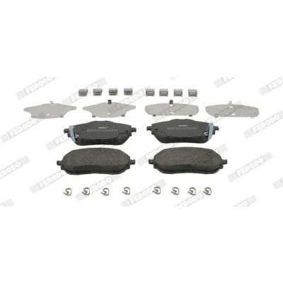 Billede af FERODO FDB4648 Bremseklodser PREMIER ECO FRICTION med akustisk advarsel for slid tilbehør TOYOTA: Auris Hatchback, Stationcar