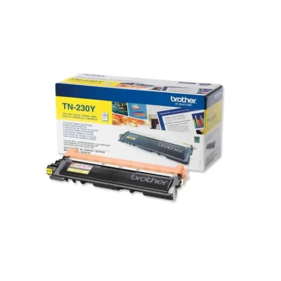 Billede af Brother TN 230Y Yellow Original Tonerkassette