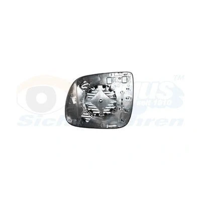 Billede af VAN WEZEL 0380838 Spejlglas højre AUDI: Q7, Q5