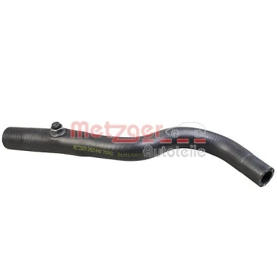 Billede af METZGER 2421448 Kølerslanger på varmeveksleren, oppe EPDM (ethyl propylen dien gummi) PEUGEOT: 206 SW, Hatchback