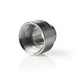 Billede af Slangeadapter 3/4 &#039;&#039; Lige 1/2 Metal Sølv