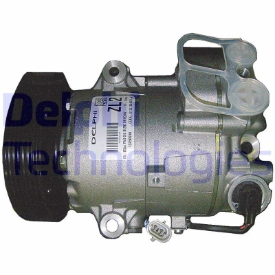 Billede af DELPHI TSP0155966 Kompressor 6CVC PAG 46 med kompressorolie OPEL: Astra J Sports Tourer, Hatchback