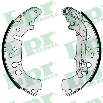 Billede af LPR 09100 Bremsebakker 228 40 FIAT: Grande Punto Hatchback, Evo III OPEL: Corsa D Adam