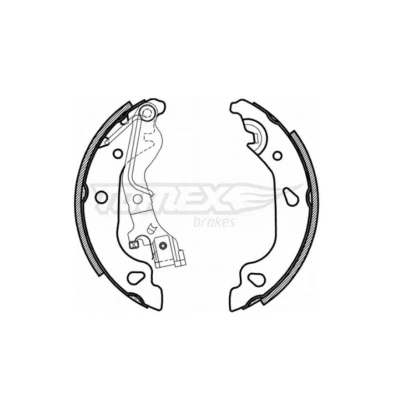 Billede af TOMEX brakes TX 21 59 Bremsebakker bagaksel 180 32 FIAT: Grande Punto Hatchback, II Hatchback