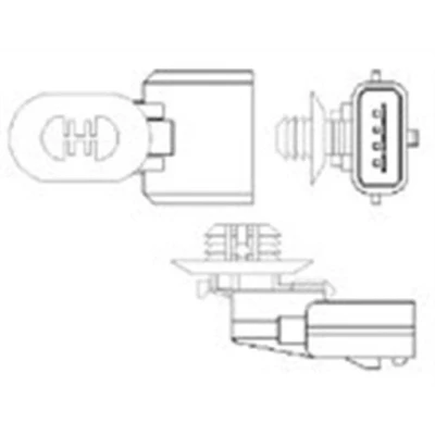 Billede af MAGNETI MARELLI 466016355109 Lambdasonde opvarmet 4 RENAULT: GRAND SCENIC 3, TWINGO 2, MEGANE DACIA: Duster SUV